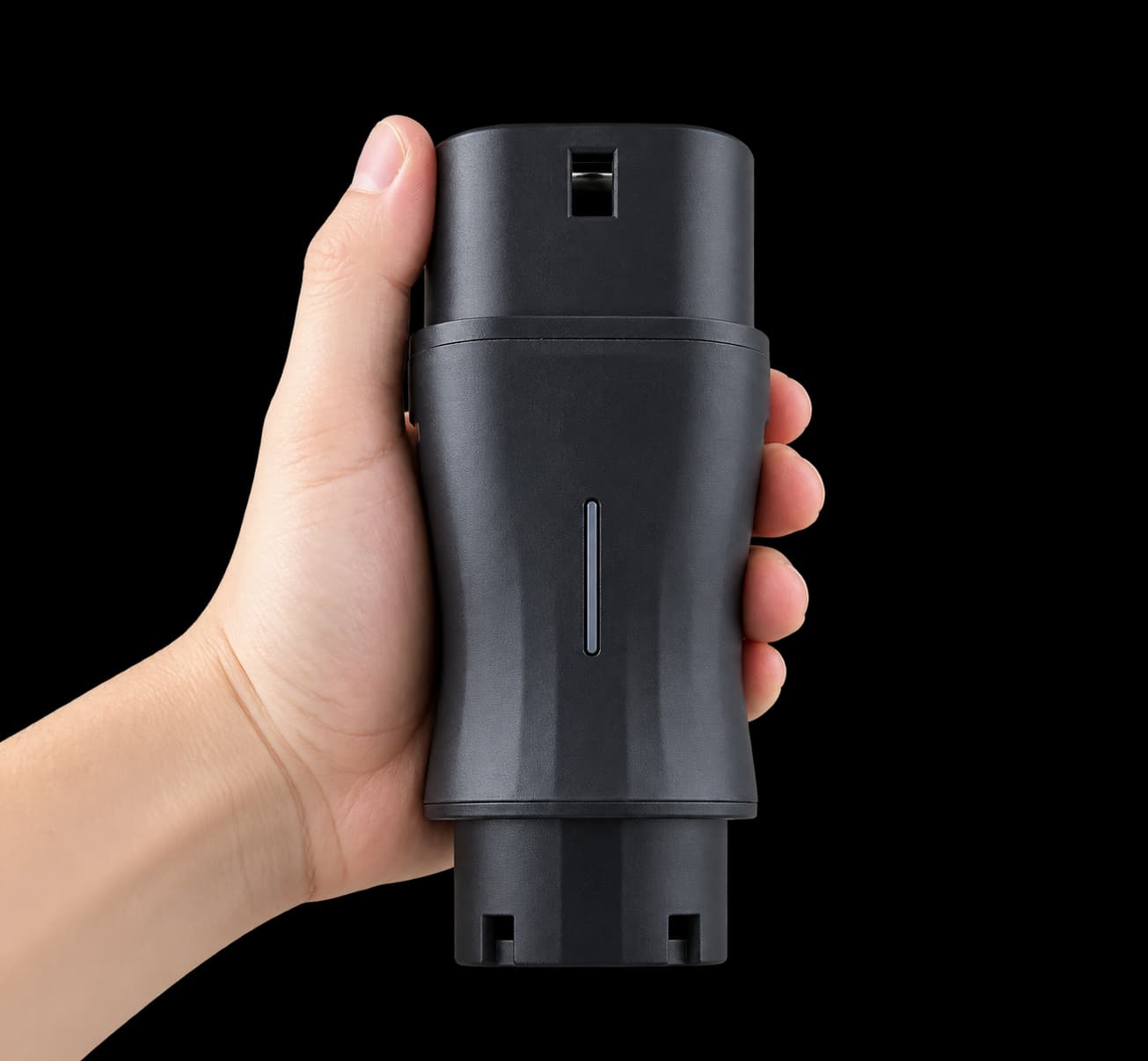 Type 1 to Type 2 charging adapter
