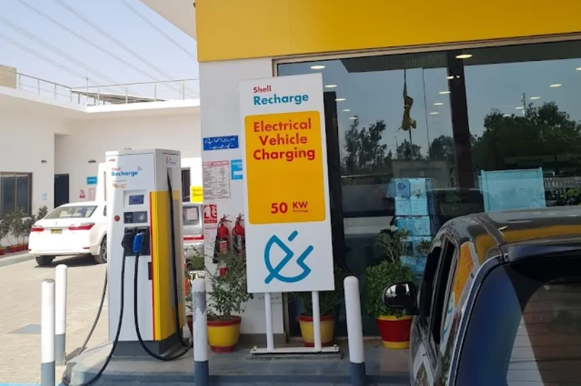 shell ev chargers in karachi pakistan